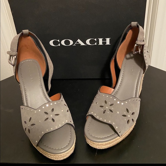COACH KELSI WEDGE (COACH FG3464)
HEATHER GREY - Picture 1 of 5